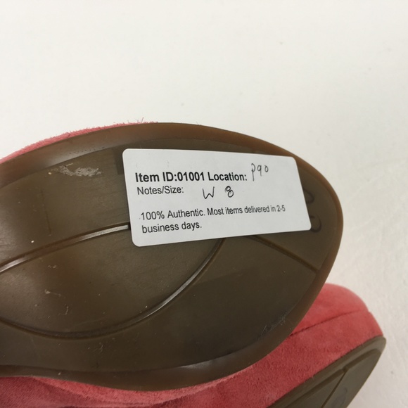 Marc Womens Pink Fisher Pump Heels DR01001 8 - Picture 6 of 6